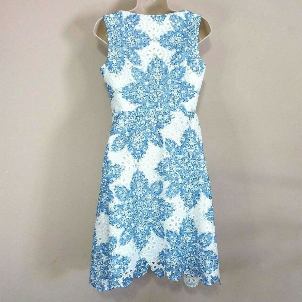 ☆☆SOLD☆☆ Eva Franco Starflower Scalloped Dress - Picture 3 of 8